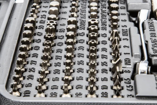 VIM Half Cut Master Bit Set, 77 pc, 5/8" long bits, all Torx, Hex , XZN Phillips and flat