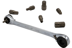 VIM Half Cut Master Bit Set, 77 pc, 5/8" long bits, all Torx, Hex , XZN Phillips and flat