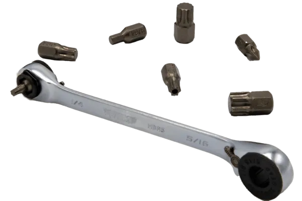 VIM Half Cut Master Bit Set, 77 pc, 5/8" long bits, all Torx, Hex , XZN Phillips and flat