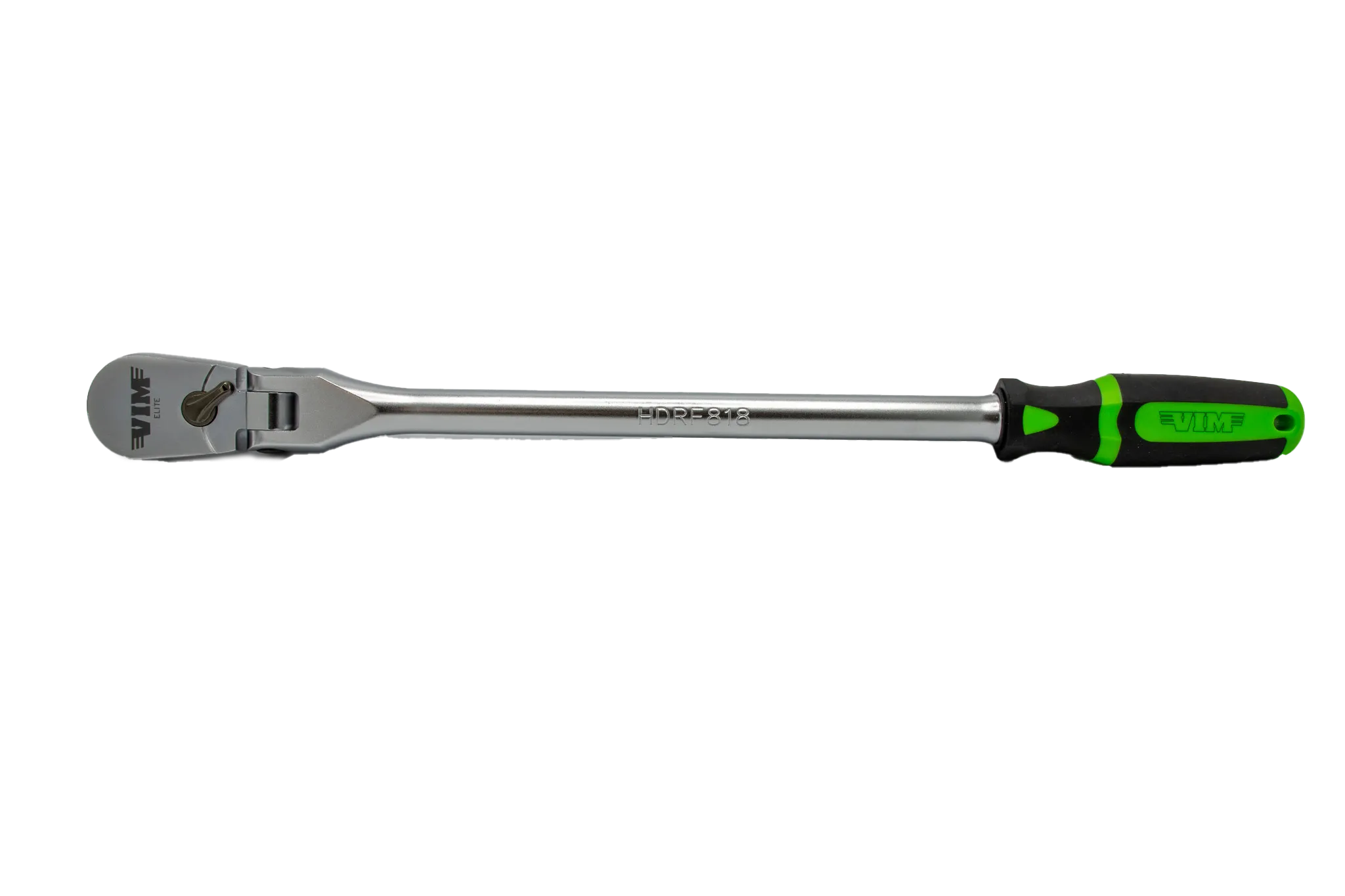 1/2" DR 18" HEAVY DUTY 90T  FLEX HEAD RATCHET